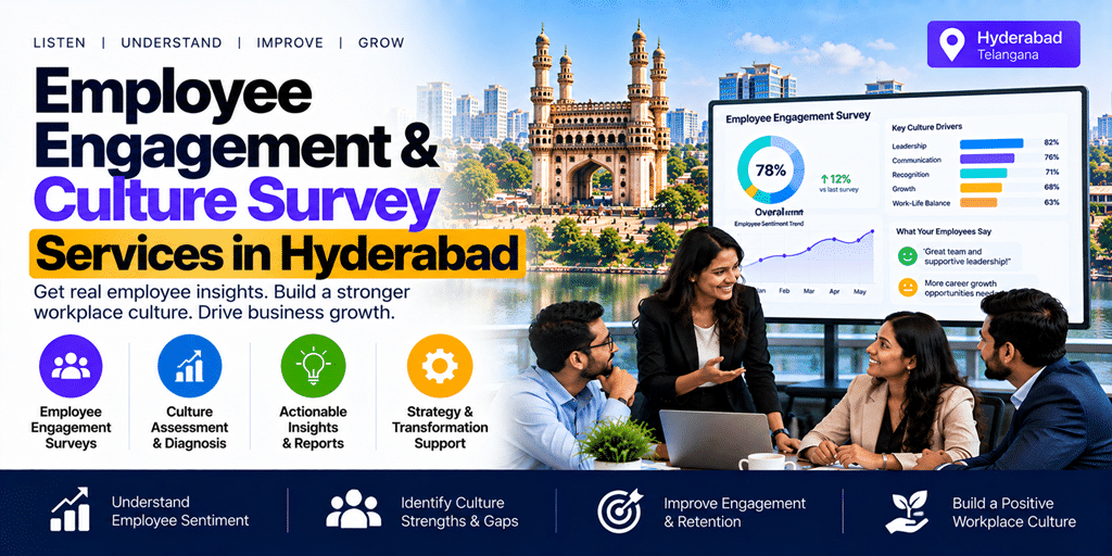Employee Engagement & Culture Survey Services in Hyderabad